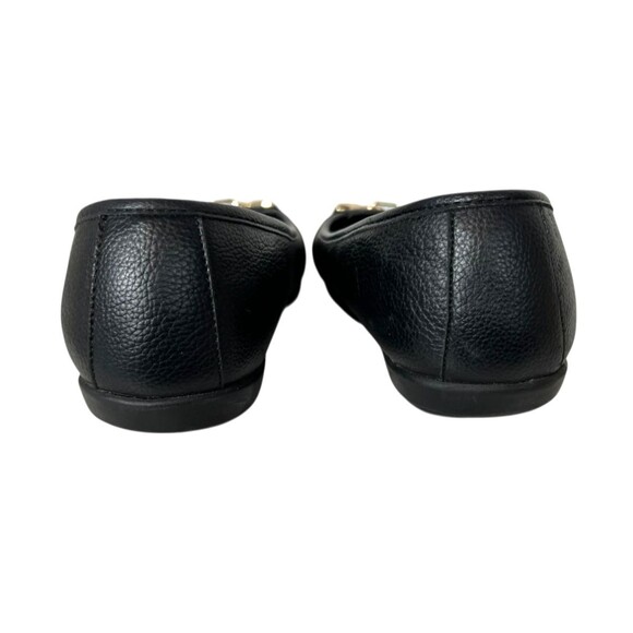 Aerosoles Women's Black Horse Bit Buckle Ballet Shoes Flats Size 8.5 W Slip-on - Picture 4 of 10